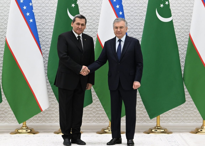  The head of the MFA of Turkmenistan discussed issues of bilateral partnership with the President of Uzbekistan