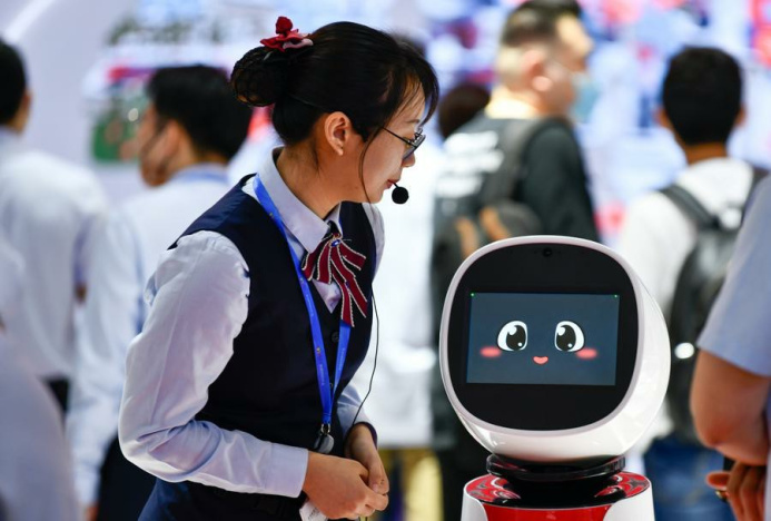  The World Intelligence Expo opened in Tianjin