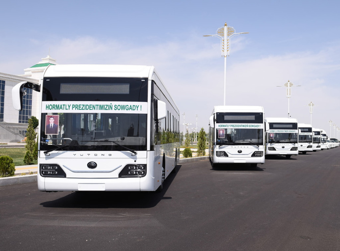  The President of Turkmenistan has launched the construction of the second stage of the city of Arkadag