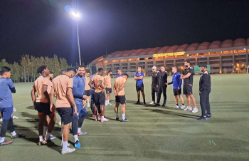 A football club from Saudi Arabia arrived in Turkmenistan