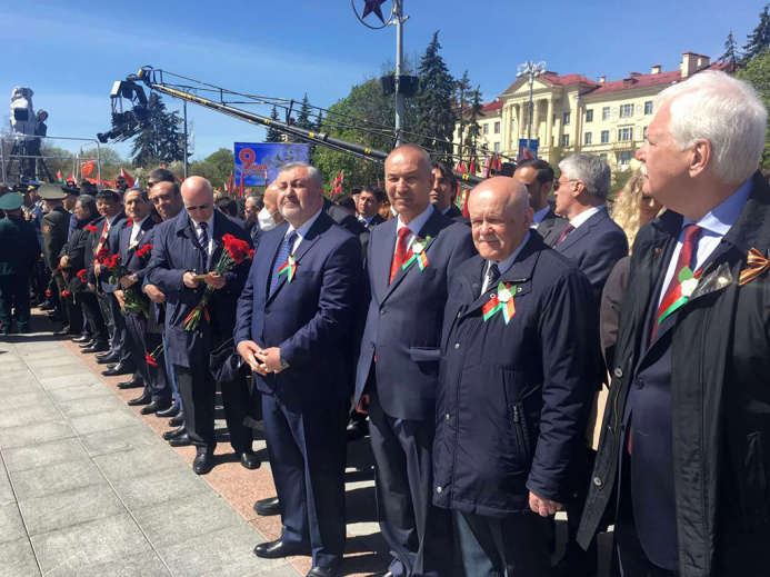  The Permanent Representative of Turkmenistan to the CIS bodies took part in the celebrations on May 9 in Minsk