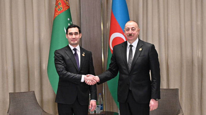  Serdar Berdimuhamedov congratulated Ilham Aliyev on his victory in the presidential elections