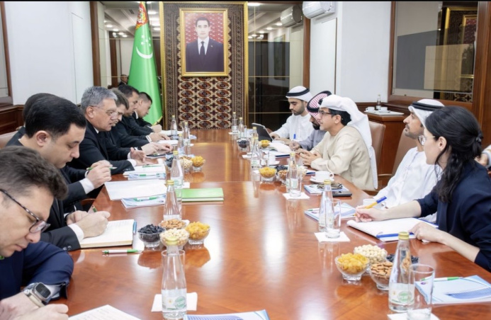  Turkmenistan and the UAE discussed cooperation in the gas sector