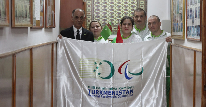  Turkmen athletes supported China