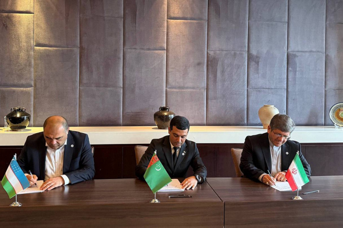  Heads of railway departments of Uzbekistan, Turkmenistan and Iran held talks